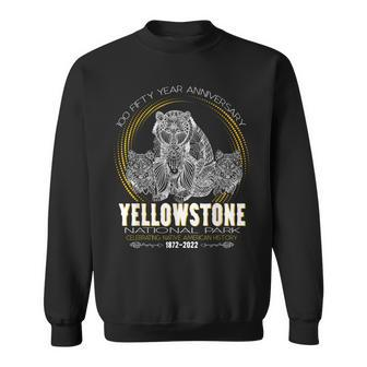 Yellowstone National Park 100 Fifty Anniversary Memorabilia Sweatshirt - Thegiftio UK