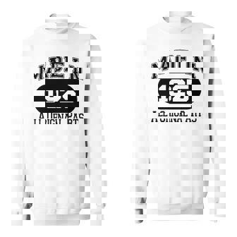 1925 Birthday Made In 1925 All Original Parts Sweatshirt - Seseable