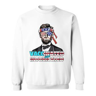 4Th Of July Abe Lincoln Fourth Of July Tee Men Sweatshirt | Mazezy