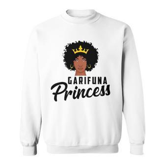 Afro Caribbean Pride Garifuna Princess Sweatshirt | Mazezy