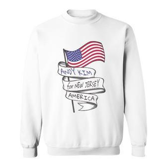 Andy Kim For New Jersey US House Nj-3 Campaign Tee Sweatshirt | Mazezy