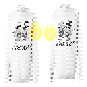 Avocabros Avocado Gym Workout Friendship Bro Fun Sweatshirt - Thegiftio UK