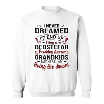 Bedstefar Grandpa Gift Bedstefar Of Freaking Awesome Grandkids Sweatshirt - Seseable