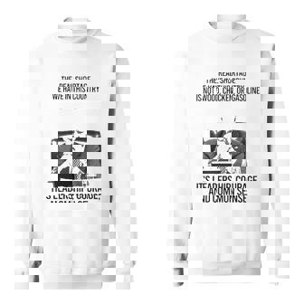 Biden The Real Shortage We Have In This Country Is Not Wood Chicken Sweatshirt - Thegiftio UK