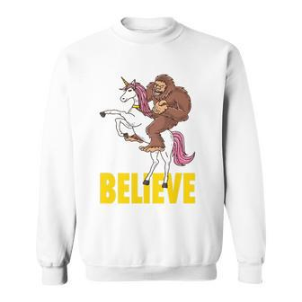 Bigfoot Unicorn  Sasquatch Tee Men Women Kids Gift Sweatshirt