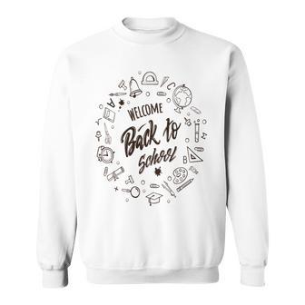 Buy Welcome Back To School Sweatshirt | Favorety AU