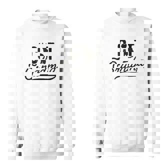 Cat Black Grandma Animal Print New 2022 Gift Sweatshirt - Thegiftio