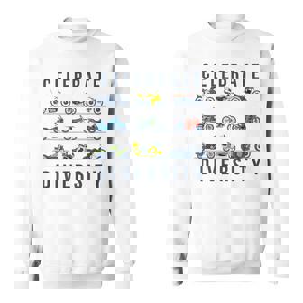Celebrate Diversity | Motorcycle Biker Motorbike Enthusiasts Sweatshirt | Seseable UK