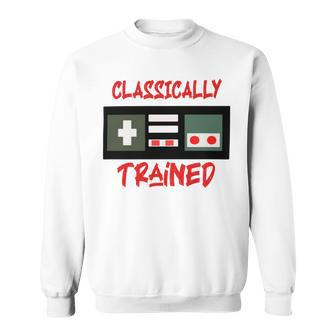 Classically Trained Shirt Funny Gamer Shirt Gamer Shirt Video Game Shirt Gamer Gift Funny Musician Shirt Sweatshirt | Favorety DE