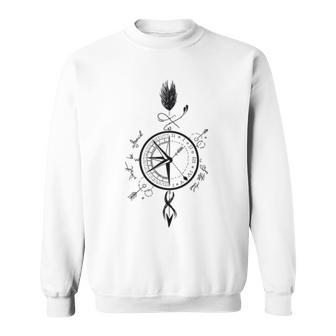 Compass Travel Lover Sweatshirt | Favorety AU