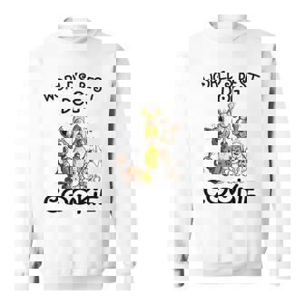 Cookie Grandma Gift Worlds Best Dog Cookie Sweatshirt | Seseable UK