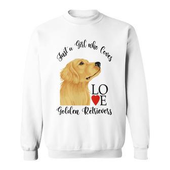 Copy Of Justagirlwholovesgoldenretrievers Sweatshirt | Favorety DE