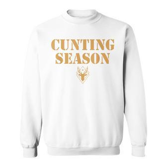 Cunting Season - Hunting Counting Season Sweatshirt - Thegiftio UK