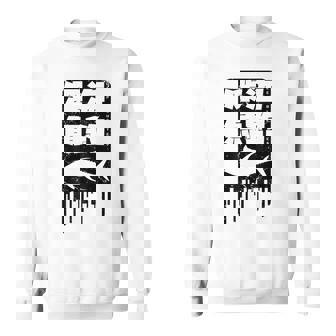 Deep Sea Fishing Japanese Tuna Fishing Distressed Sweatshirt - Thegiftio