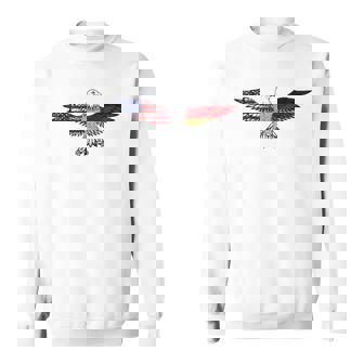 Eagle American German Flag American Grown German Roots Sweatshirt | Mazezy