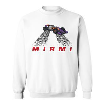 F 1 Miami Gp Aqua Sweatshirt | Favorety