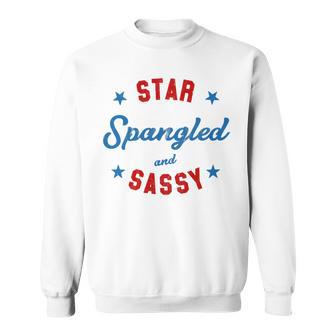 Fourth Of July Star Spangled Sassy Cute 741 Shirt Sweatshirt | Favorety UK