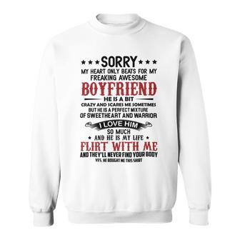 Freaking Awesome Boyfriend V2 Sweatshirt | Favorety AU