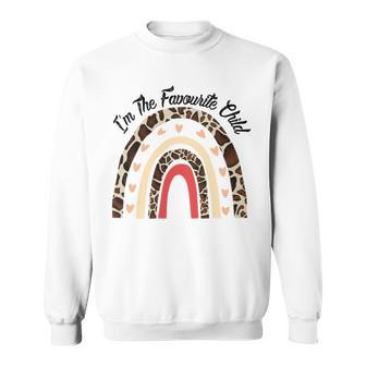 Funny Im The Favourite Child Siblings Family Tees Gift Essential Tshirt Sweatshirt | Favorety DE