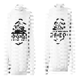 Funny Rv Truck Rv Co-Pilot Vacation Camping Gift Sweatshirt - Thegiftio