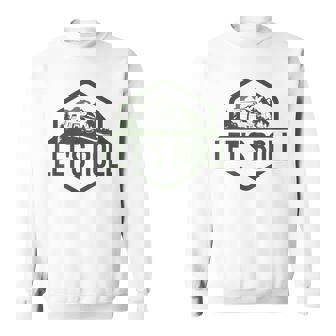 Funny Rv Vacation Lets Roll Vacation Camping Gift Sweatshirt - Thegiftio