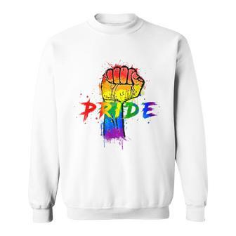 Gay Pride Lgbt For Gays Lesbian Trans Pride Month  Sweatshirt