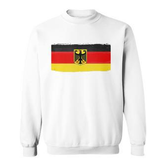 Germany German Flag Eagle Crest German Pride Cool Humor Gift Sweatshirt - Thegiftio UK