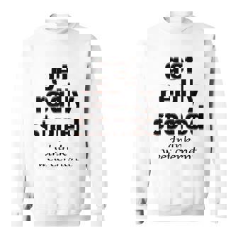Get Really Stoned Drink Wet Cement - Funny Retro Stoner Sweatshirt - Thegiftio