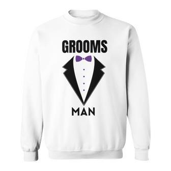 Groomsman Grooms Squad Stag Party Friends Themed Sweatshirt - Monsterry AU