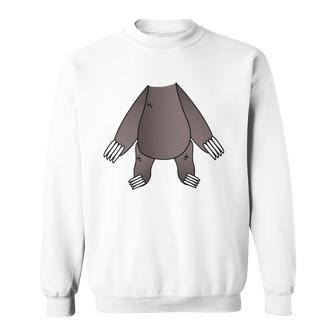 Halloween Sloth Head Cute Lazy Animal Fans Gift Sweatshirt - Thegiftio UK