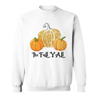 Happy Fall Yall Its Fall Yall Leopard Print Pump V2 Sweatshirt | Favorety UK