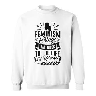 Happy Feminist Sweatshirt | Favorety UK