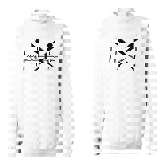 Heartbeat 4Th Of July Design Baseball Player T-Shirt Sweatshirt - Seseable
