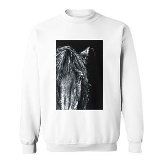 Horse Riding Girls Saying Horse Riding Horse Mane Sweatshirt | Mazezy