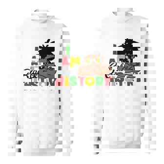 I Am Black History For Kids Boys Black History Month Sweatshirt - Monsterry