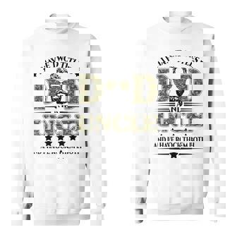 I Have Two Titles Dad And Uncle Camouflage Fathers Day Sweatshirt - Thegiftio UK