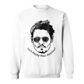 Isnt Happy Hour Anytime Mega Pint Sweatshirt | Favorety AU