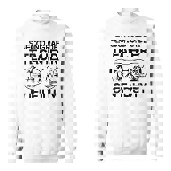 Last Day Of School Summer Second Grade Teacher Off Duty Sweatshirt - Thegiftio UK