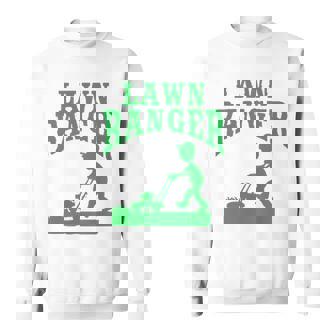 Lawn Ranger Funny Landscaping Gardener Sweatshirt | Mazezy