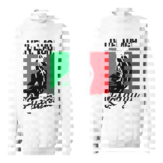 Live Laugh Lasagna Funny Italian Lasagna Lover Sweatshirt - Thegiftio UK