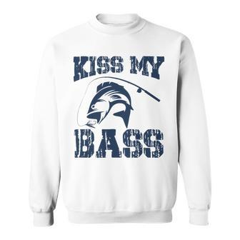 Love Fishing Kiss My Bass Sweatshirt | Favorety AU