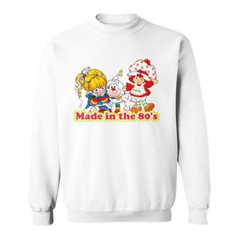 Made In The 80S Baby Retro Vintage Nostalgia Birth Year 1980S Sweatshirt | Mazezy