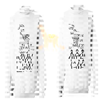 Mama Llama Mothers Day Alpaca Gift Sweatshirt - Thegiftio