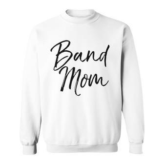 Marching Band Apparel Mother Gift For Women Cute Band Mom Sweatshirt - Thegiftio
