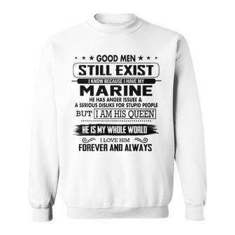 Marine Name Gift I Know Because I Have My Marine Sweatshirt - Seseable