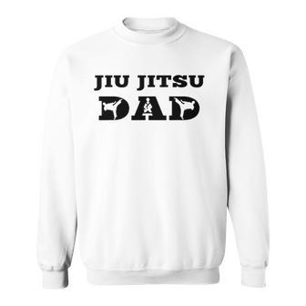 Mens Brazilian Jiu Jitsu Dad Fighter Dad Gift Sweatshirt | Mazezy
