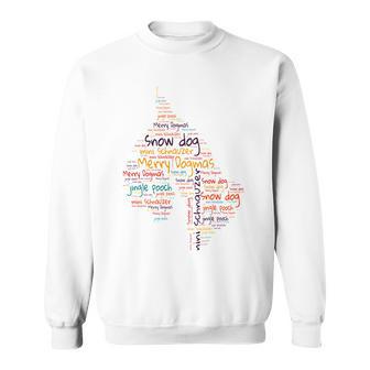 Merry Dog-Mas Snow Dog Sweatshirt | Favorety DE