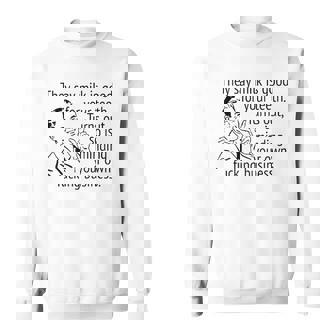 Mind Your Own Fucking Business Funny Sarcastic Adult Humor Sweatshirt - Thegiftio