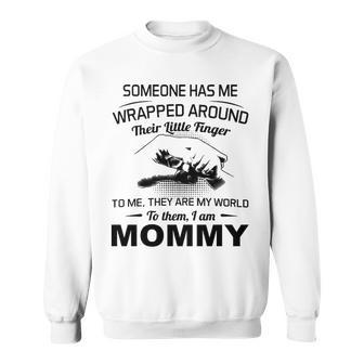 Mommy Gift To Them I Am Mommy Sweatshirt - Seseable