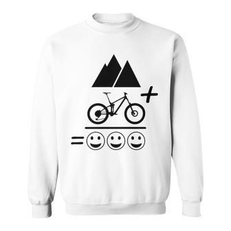 Mountain Biking Funny - Mountain Bike Happiness 194 Shirt Sweatshirt | Favorety